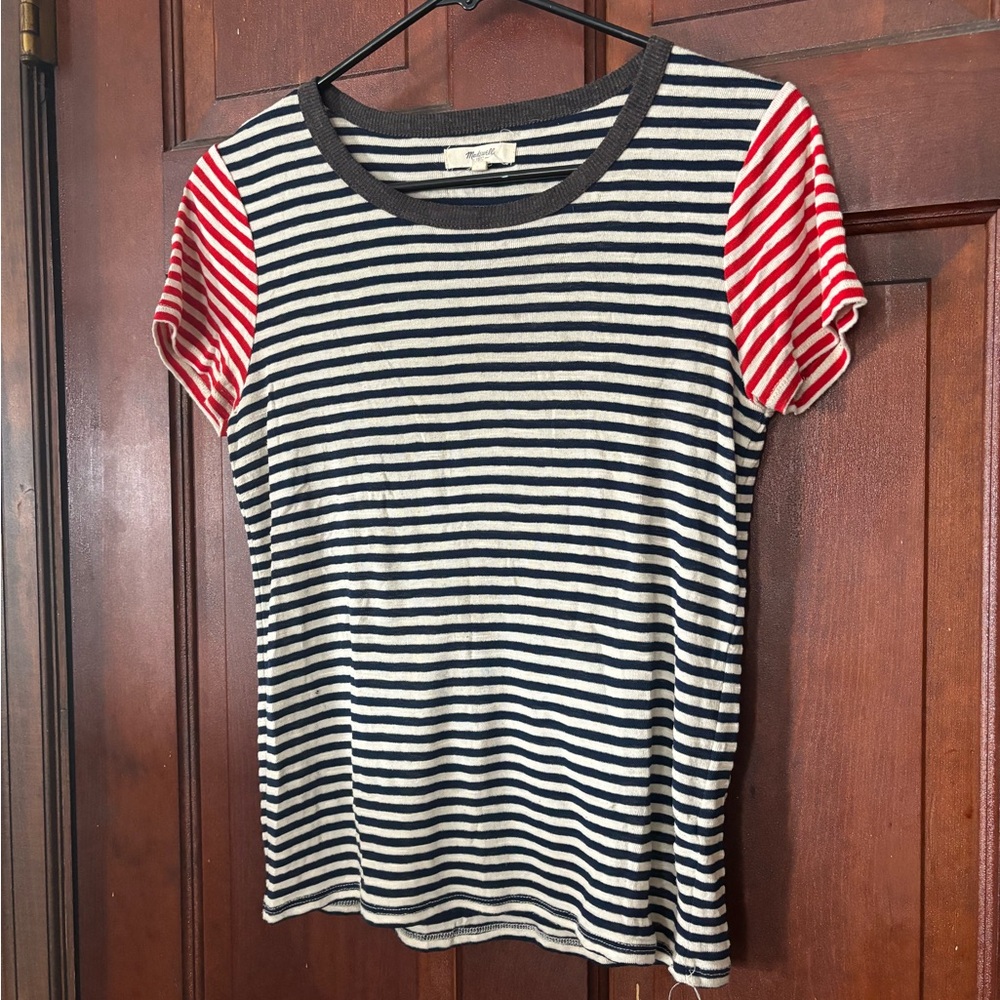 madewell stripe tee